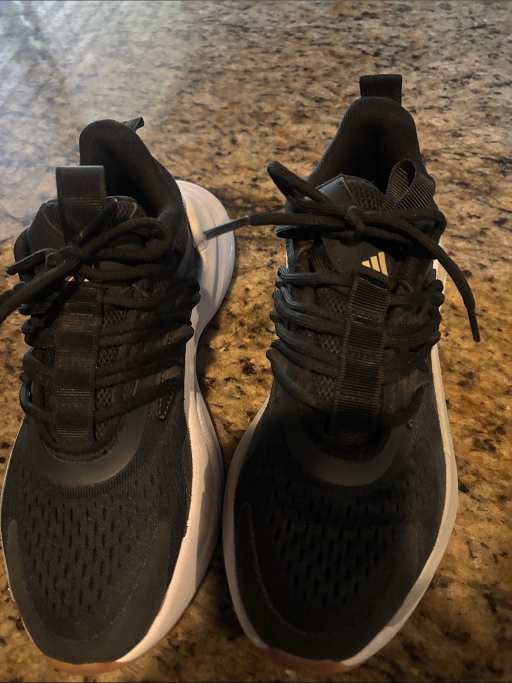 adidas women’s Black and White Athletic Sneakers